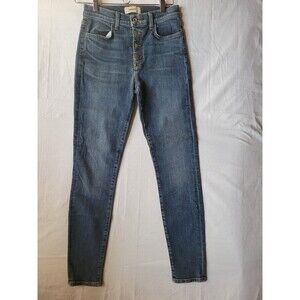 Baldwin Kansas City Women's Karlie Jeans High Rise Cropped Skinny Size 27